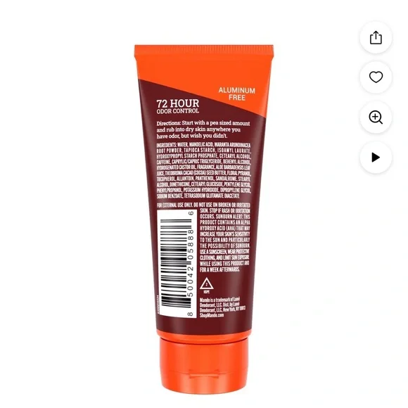 Whole Body Deodorant Pro Sport - Blue/Red - Picture 2 of 14